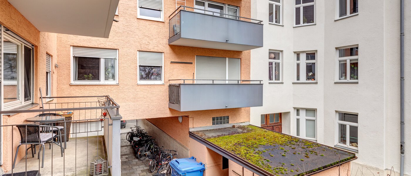 Wohnung München Schwabing-West (rund um den Hohenzollernplatz) 03 Aussicht 7675