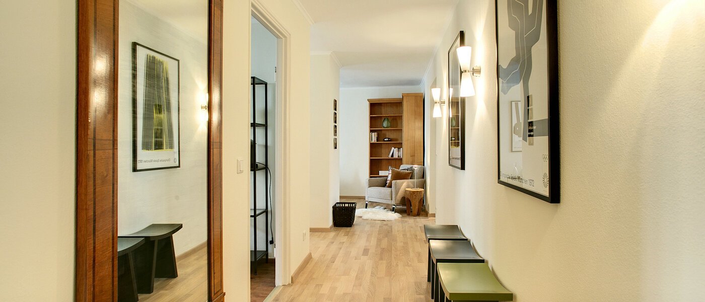 Wohnung München Lehel 01 Flur/Gang 7684