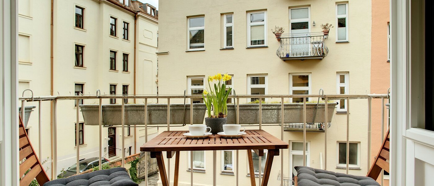Wohnung München Lehel 01 Balkon 7684