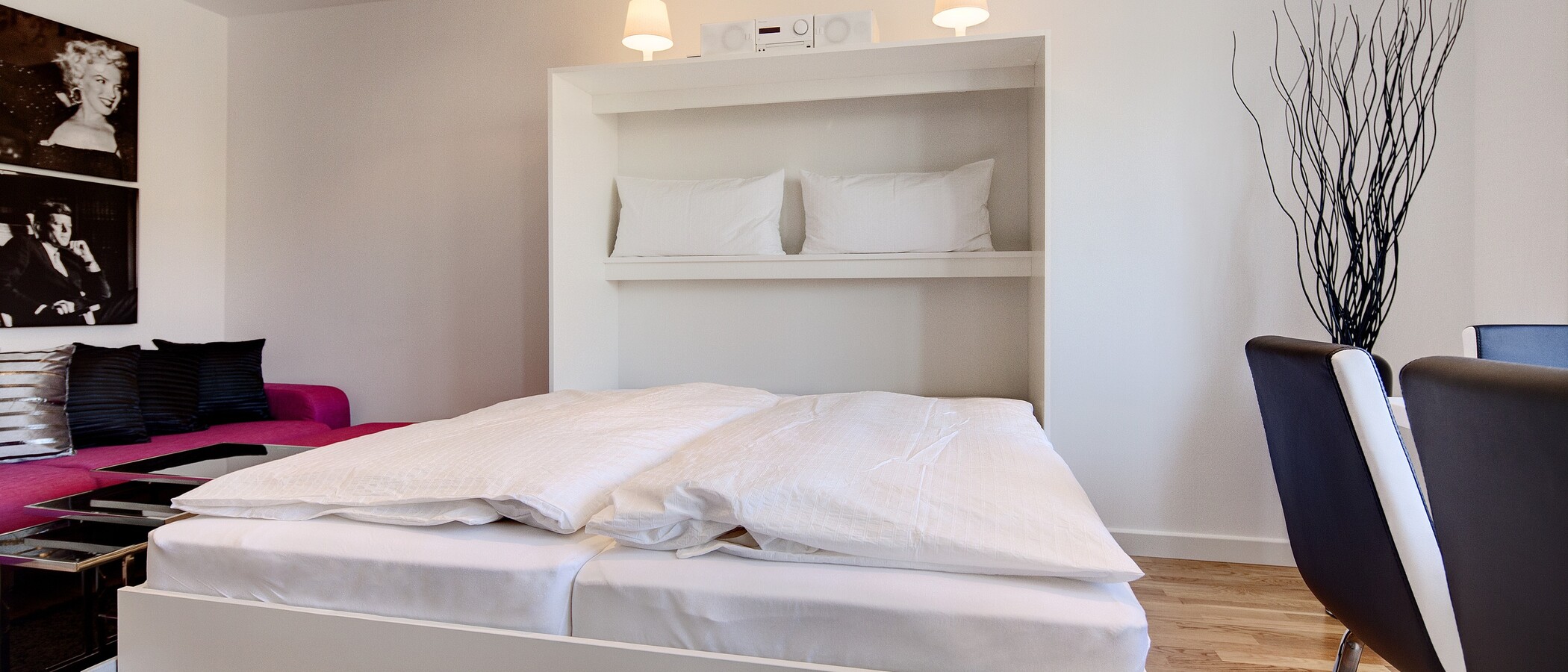 Apartment München Schwabing-West (rund um den Hohenzollernplatz) 01 Schlafbereich 7701