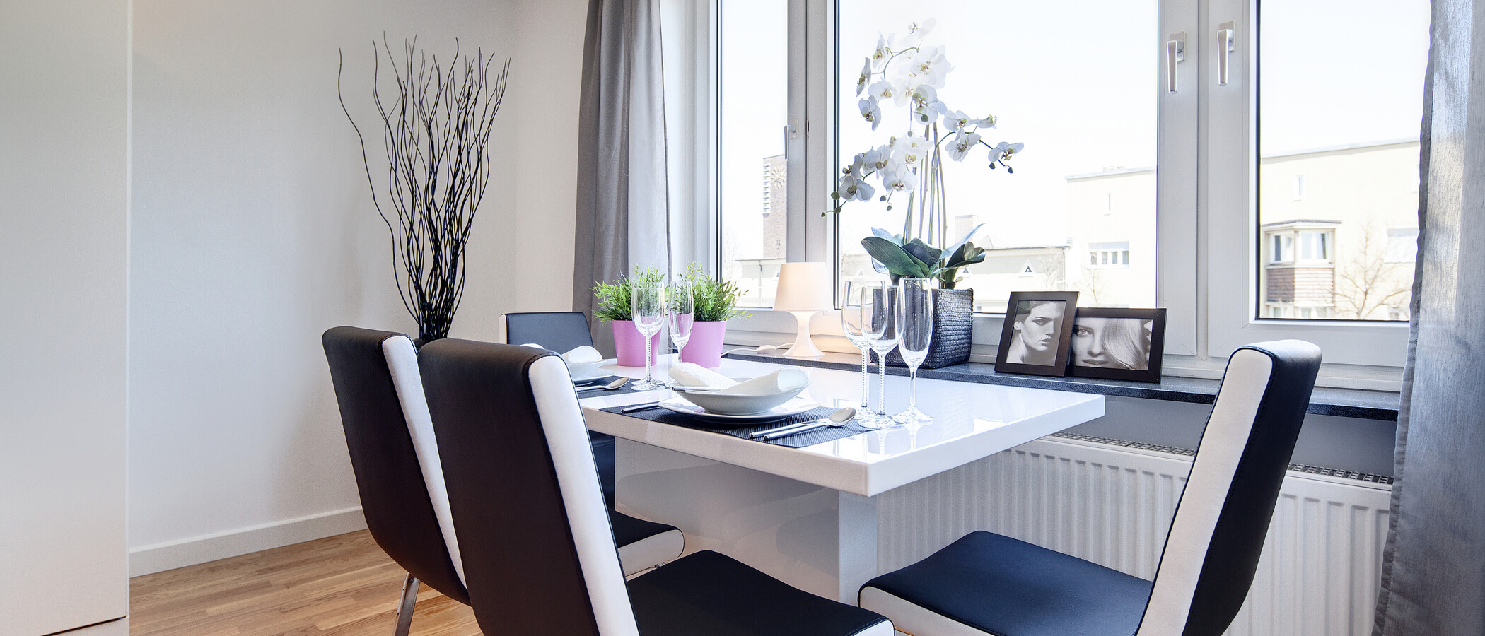 Apartment München Schwabing-West (rund um den Hohenzollernplatz) 03 Wohnbereich 7701