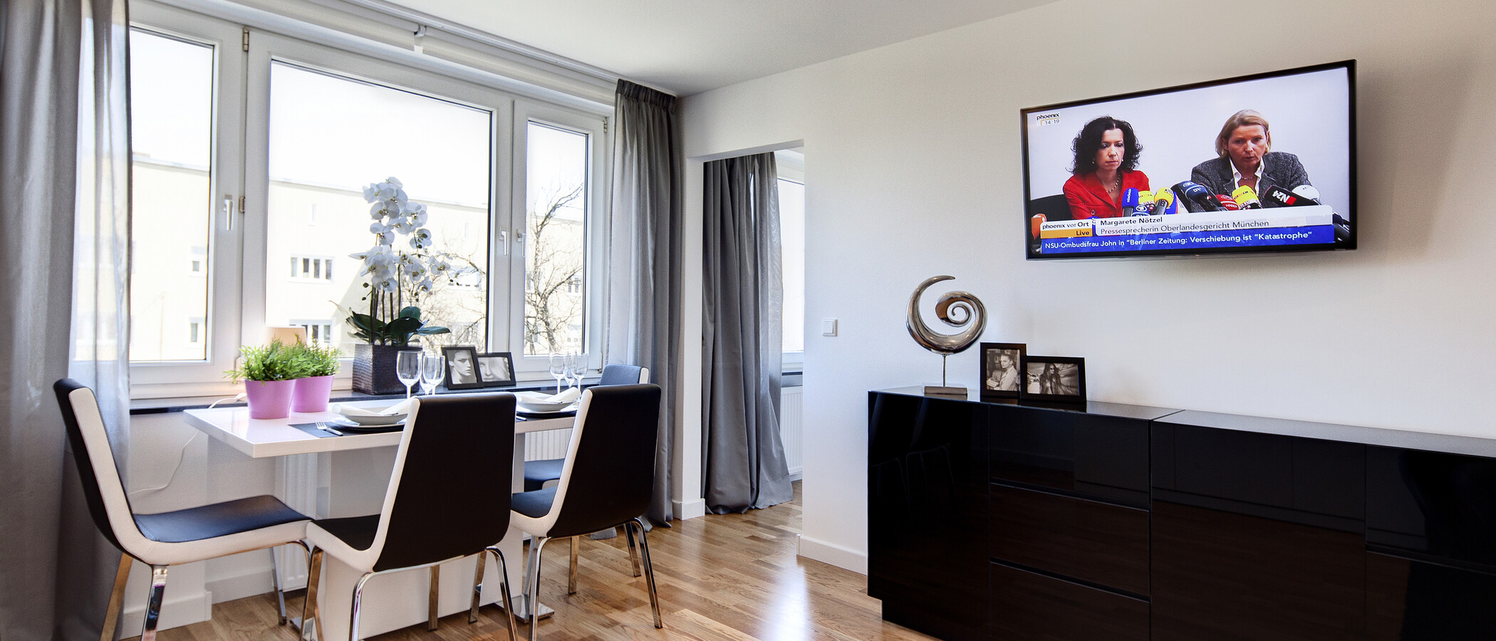Apartment München Schwabing-West (rund um den Hohenzollernplatz) 04 Wohnbereich 7701