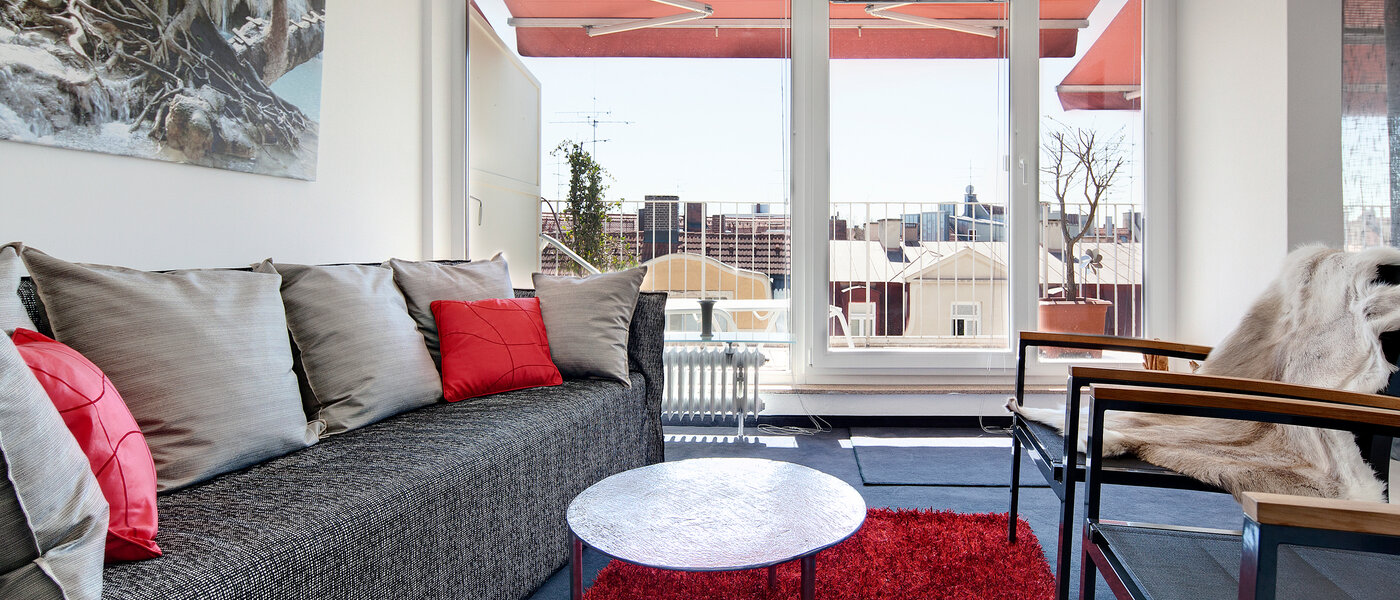 Dachterrassenwohnung München Schwabing-West (rund um den Hohenzollernplatz) 01 Wohnen 7704