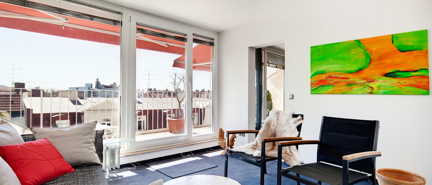 Dachterrassenwohnung München Schwabing-West (rund um den Hohenzollernplatz) 04 Wohnen 7704