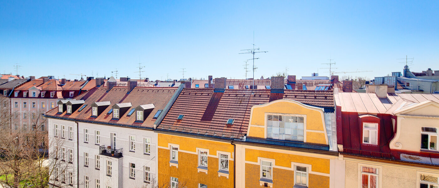 Dachterrassenwohnung München Schwabing-West (rund um den Hohenzollernplatz) 01 Aussicht 7704