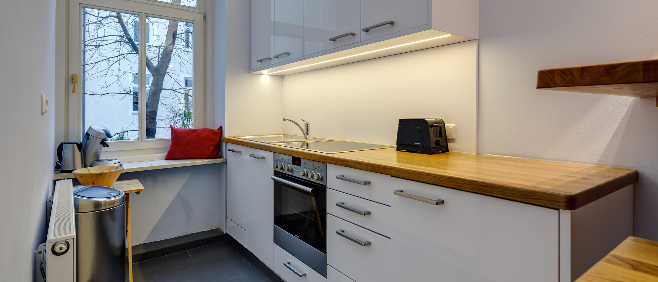 Wohnung München Schwabing-Nord (zw. Belgrad- & Leopoldstraße) 01 Küche 7732