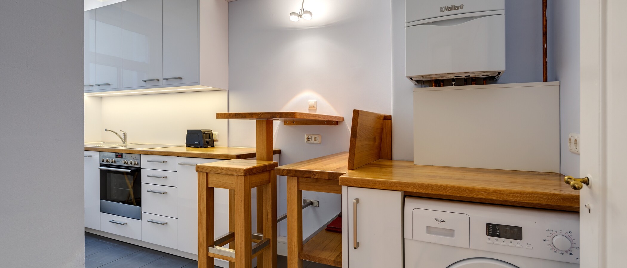 Wohnung München Schwabing-Nord (zw. Belgrad- & Leopoldstraße) 02 Küche 7732