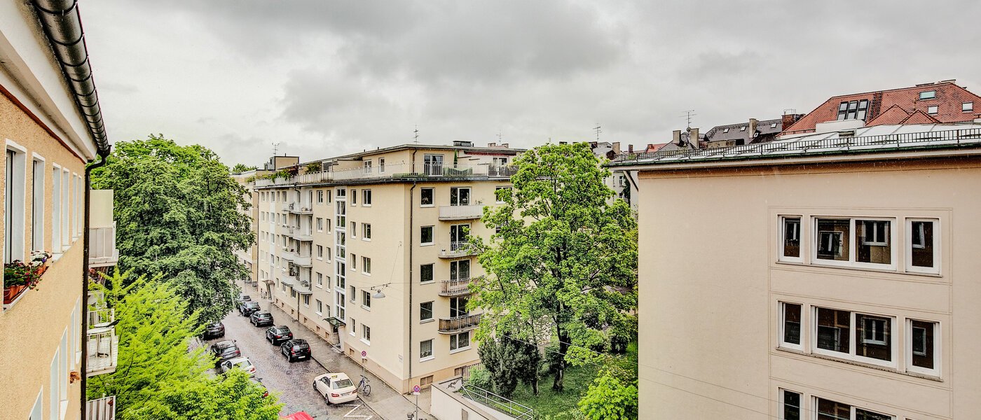 Wohnung München Schwabing (links der Leopoldstraße) 03 Aussicht 7776