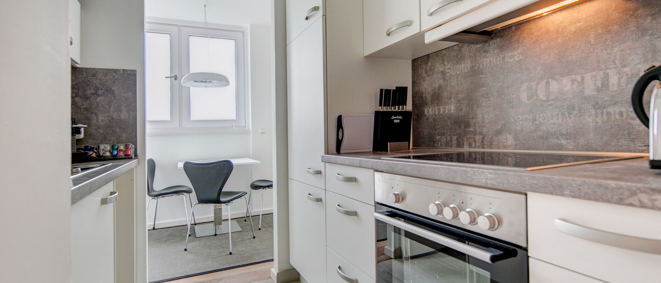 Wohnung München Schwabing-Nord (zw. Leopoldstraße & Englischen Garten) 03 Küche 7791