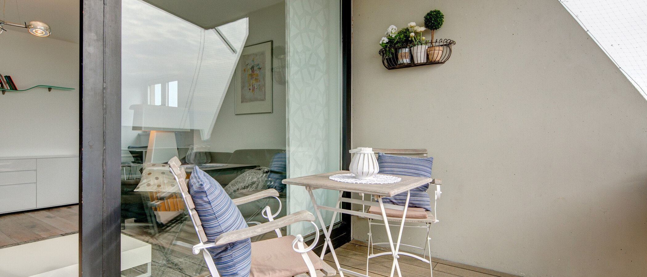 Wohnung München Schwabing-Nord (zw. Leopoldstraße & Englischen Garten) 01 Balkon 7791