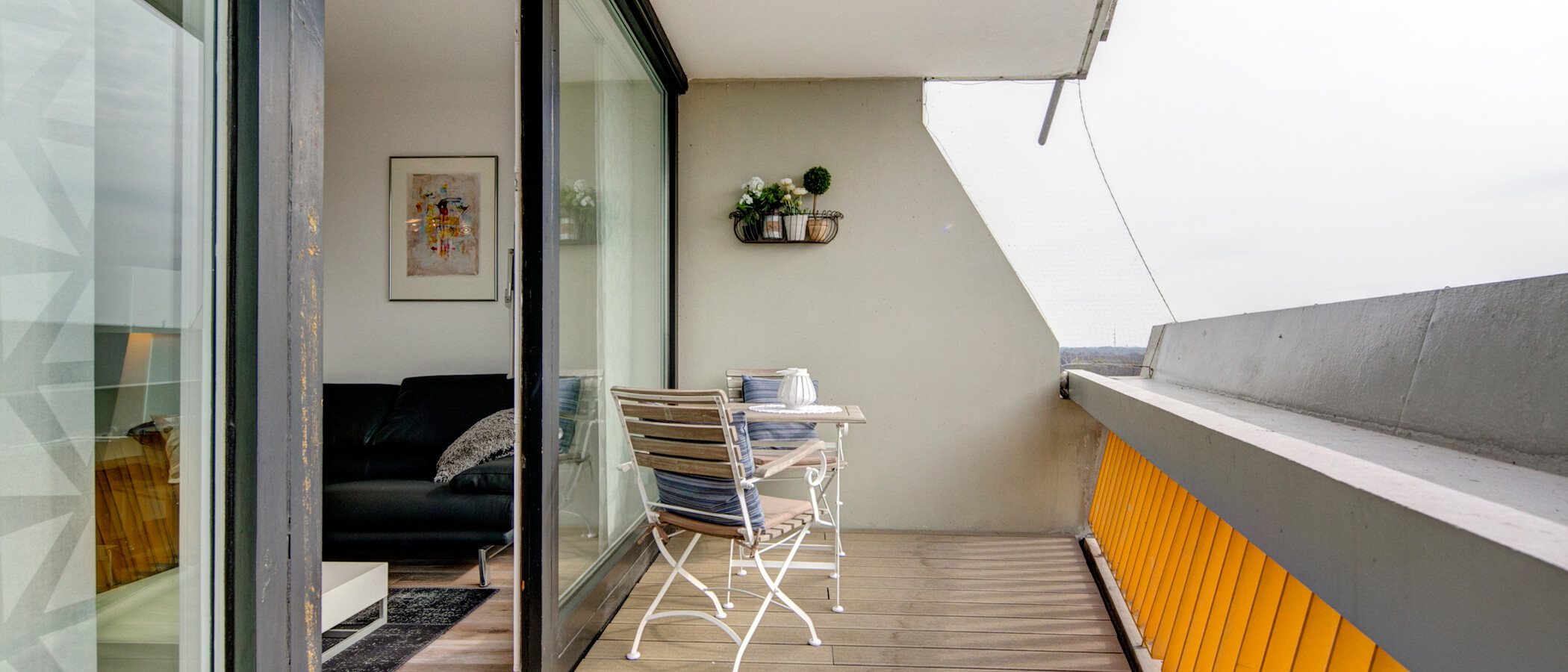 Wohnung München Schwabing-Nord (zw. Leopoldstraße & Englischen Garten) 02 Balkon 7791