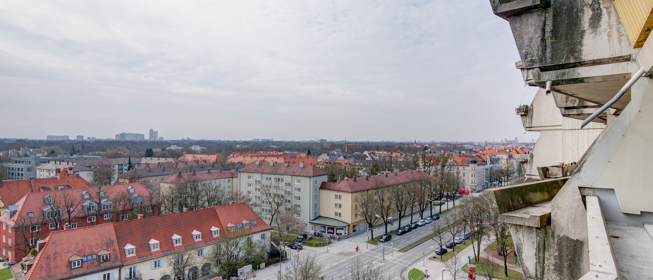 Wohnung München Schwabing-Nord (zw. Leopoldstraße & Englischen Garten) 01 Aussicht 7791