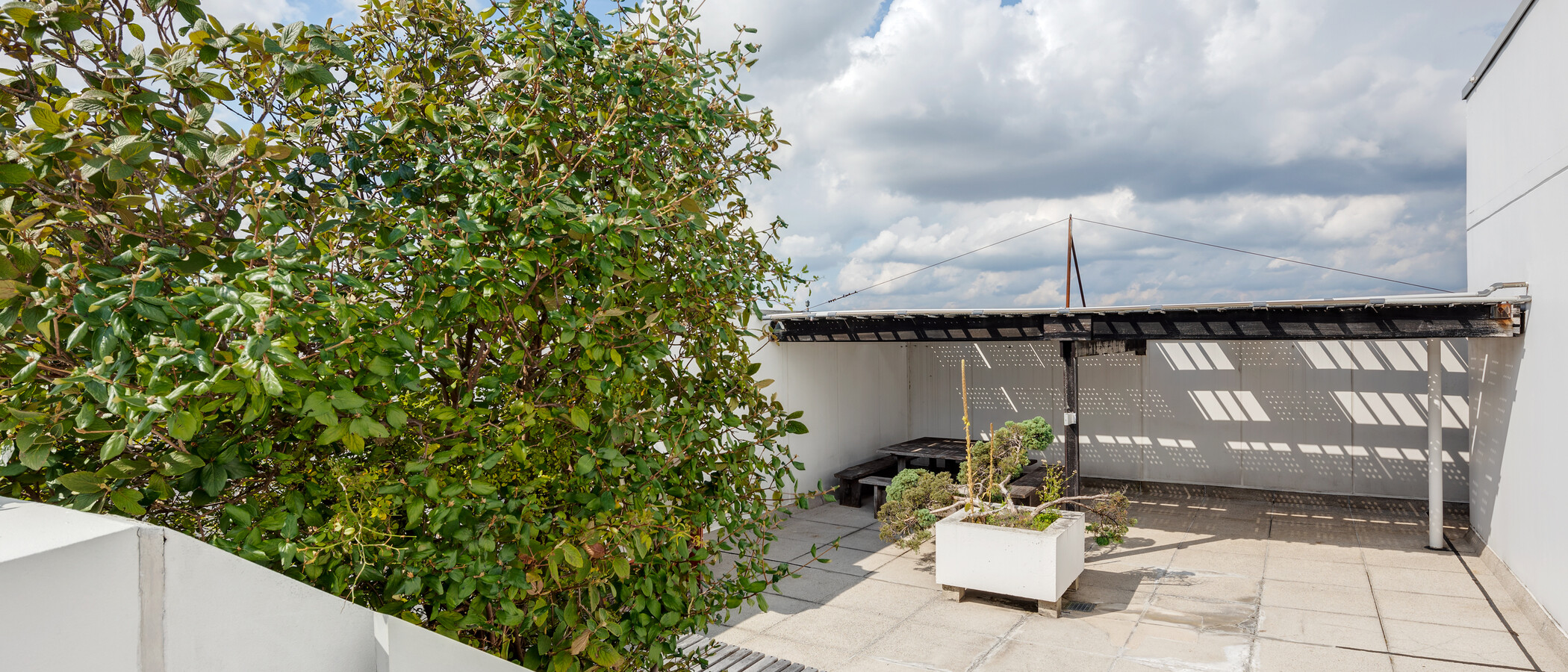 Apartment München Arabellapark 03 Gemeinschaftsterrasse  7848