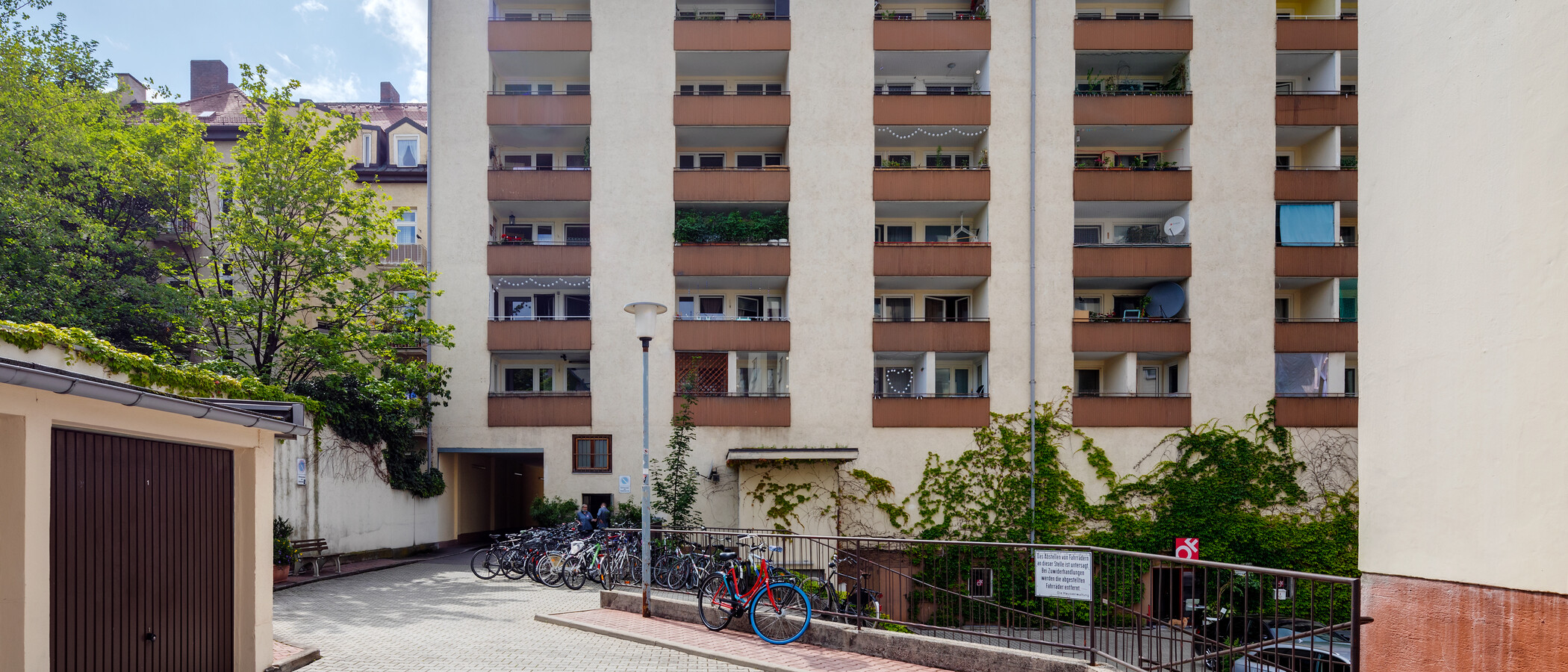 Wohnung München Schwabing-West 01 Innenhof 7854