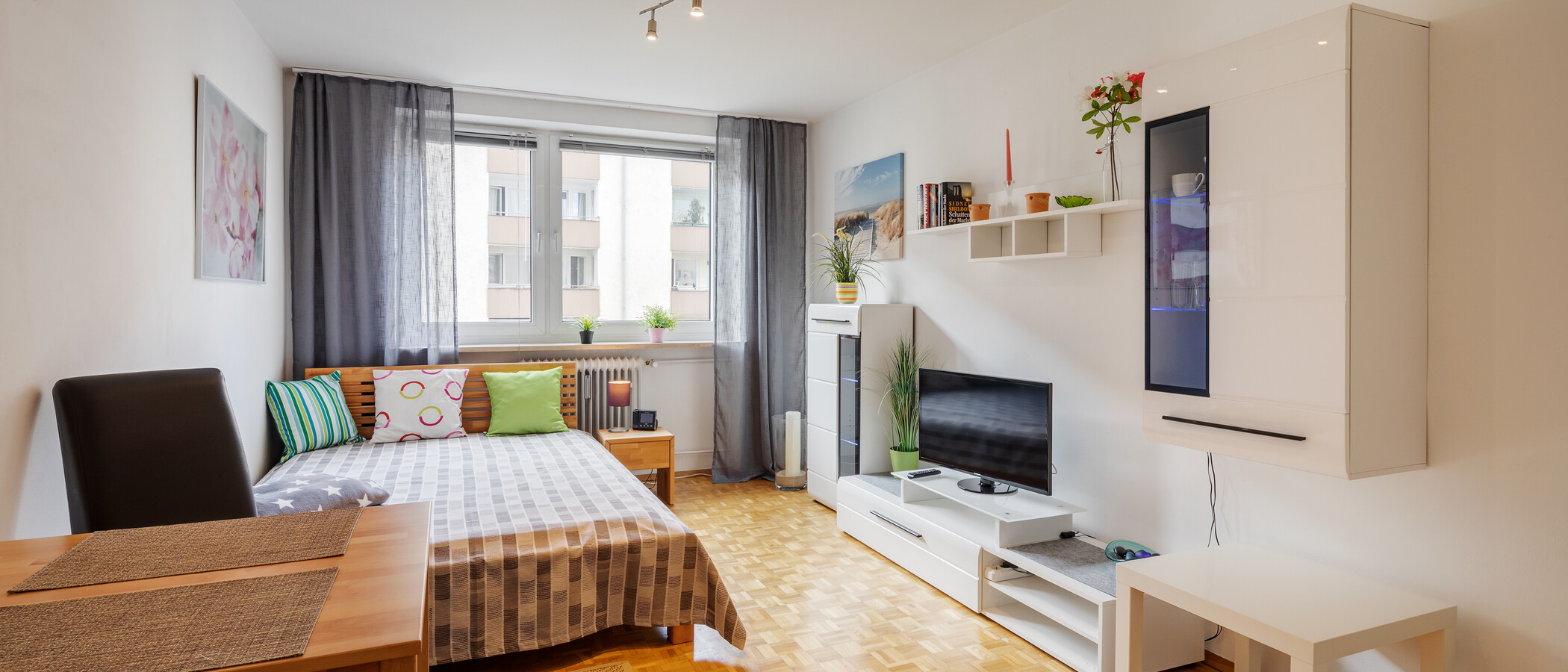 Wohnung München Schwabing-West 01 Wohnbereich 7854