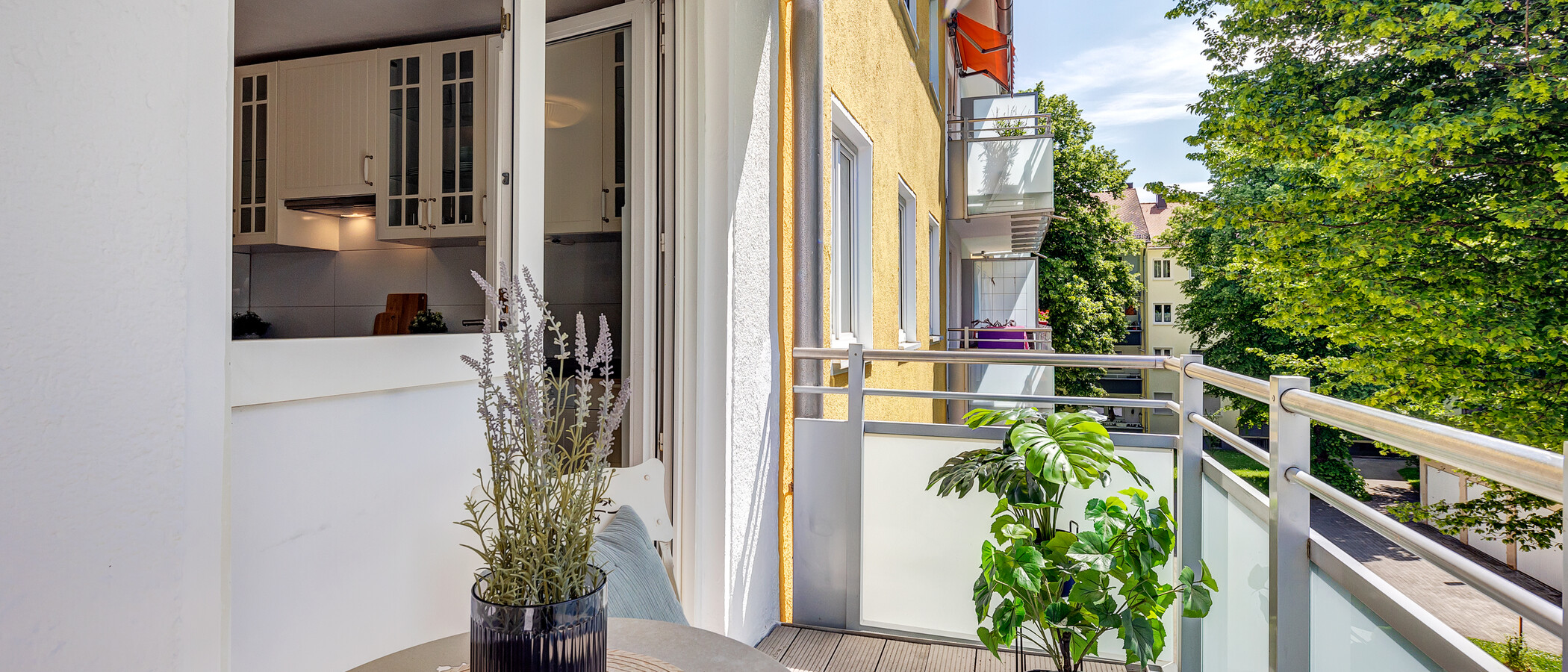 Wohnung München Berg am Laim 03 Balkon 7897