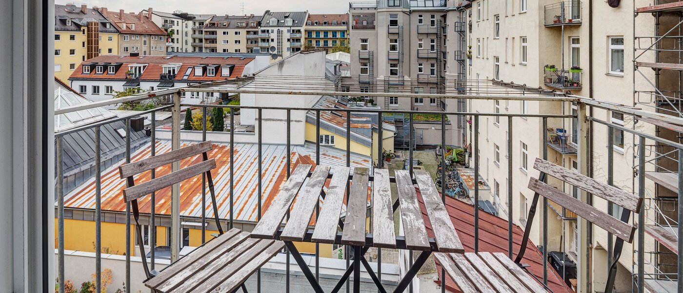 Wohnung München Maxvorstadt - Museumsviertel 01 Balkon 796