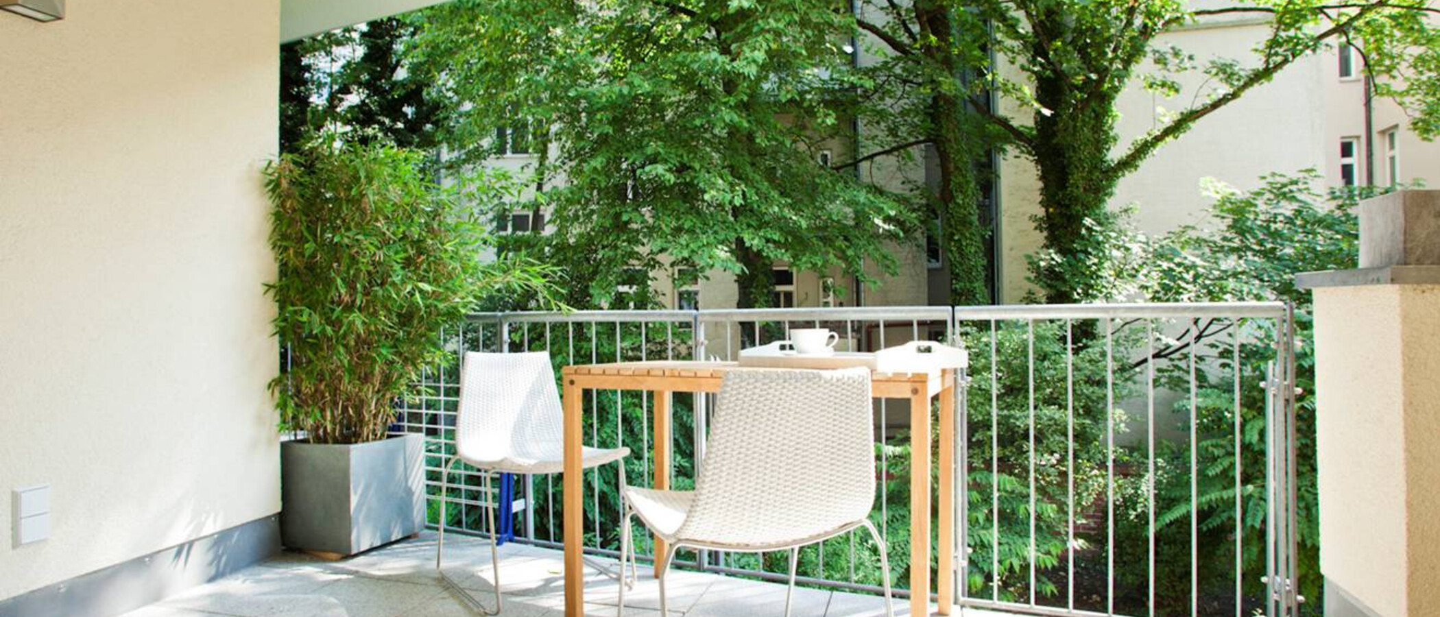 Wohnung München Schwabing-West (rund um den Hohenzollernplatz) 01 Balkon 7964