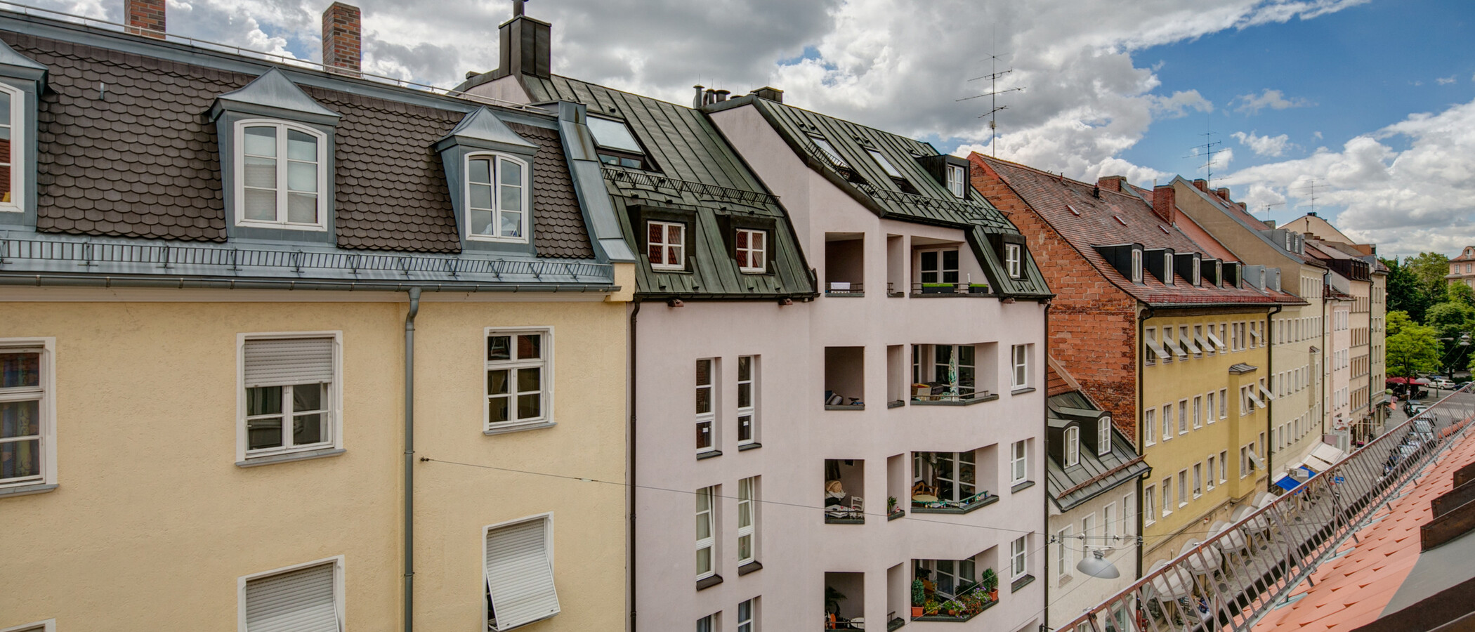 Dachgeschosswohnung München Altstadt 02 Aussicht 8000