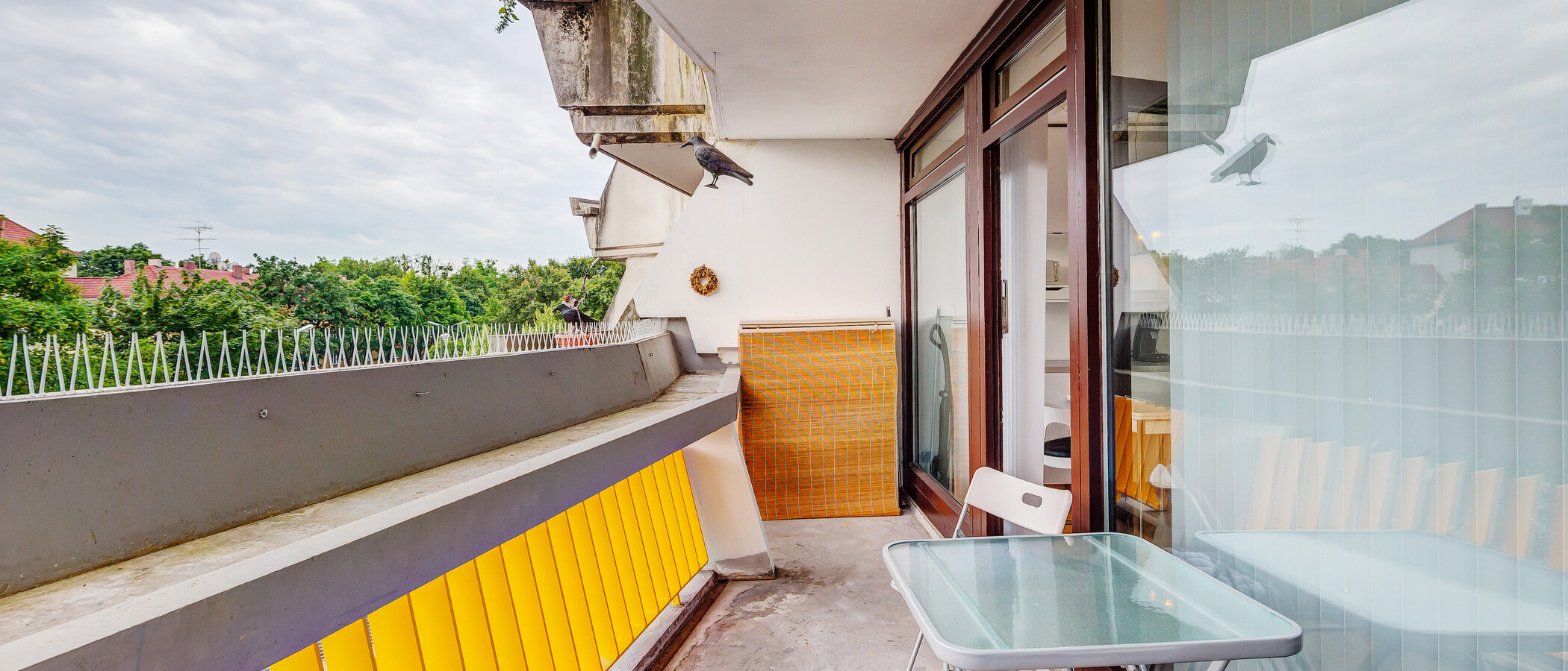 Wohnung München Schwabing-Nord (zw. Leopoldstraße & Englischen Garten) 01 Balkon 8015