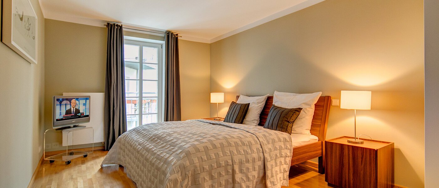 Wohnung München Glockenbachviertel 01 Schlafen 8066