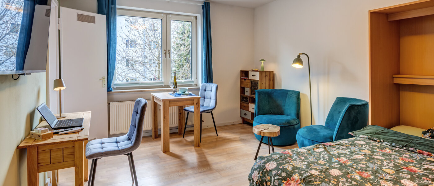 Wohnung München Schwabing-Nord (zw. Belgrad- & Leopoldstraße) 01 Wohnbereich 8072