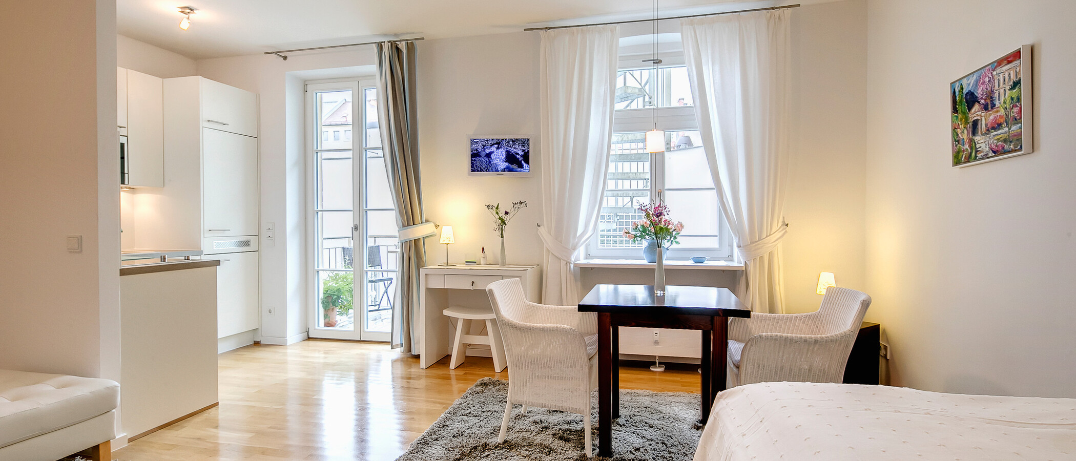 Apartment München Ludwigsvorstadt 01 Wohnen 8085