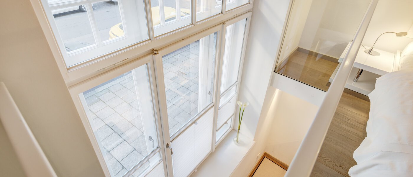 Galeriewohnung München Maxvorstadt 04 Schlafbereich 8163