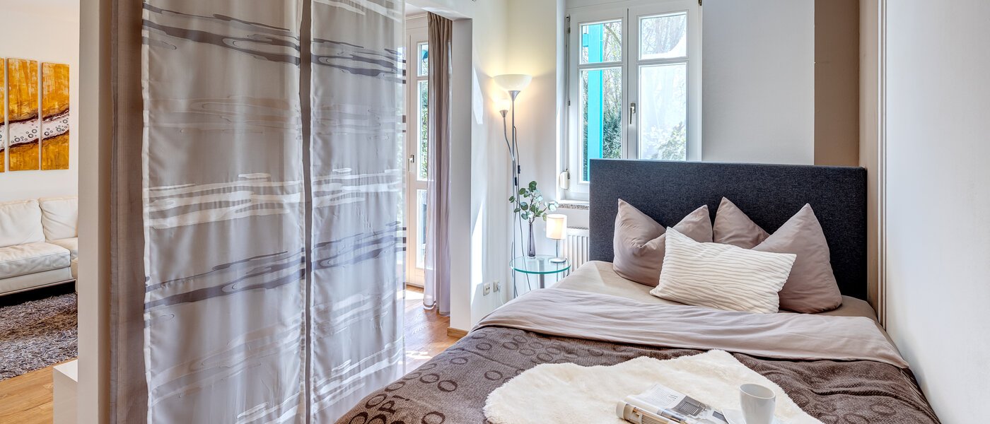 Gartenwohnung Haar 01 Schlafbereich 8167