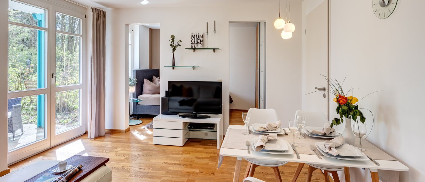 Gartenwohnung Haar 04 Wohnbereich 8167