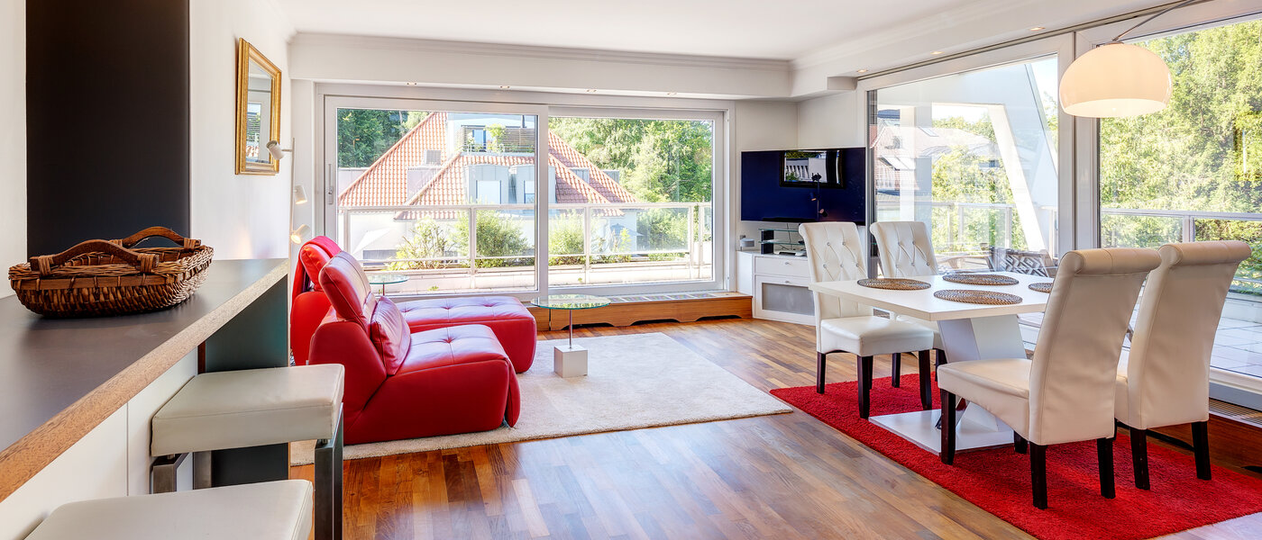 Dachgeschosswohnung München Menterschwaige 01 Wohnbereich 8181