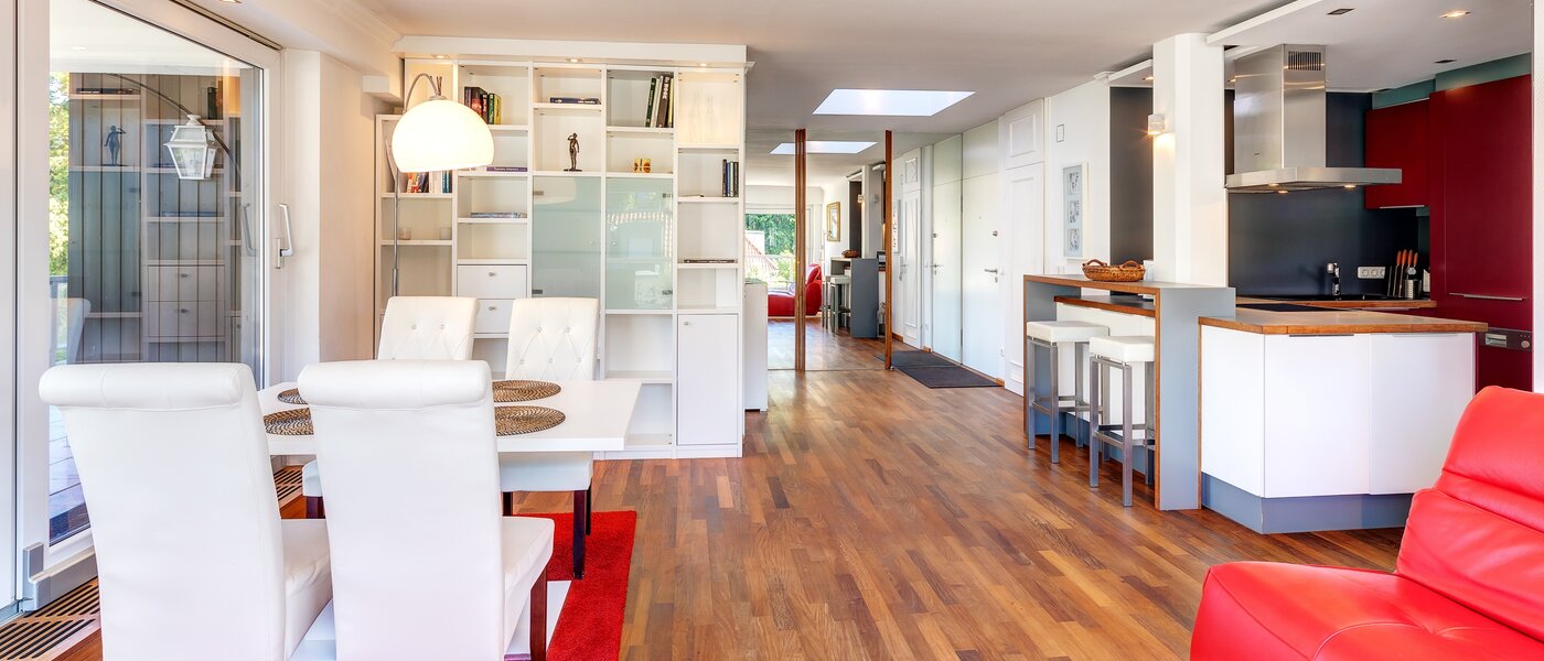 Dachgeschosswohnung München Menterschwaige 03 Wohnbereich 8181