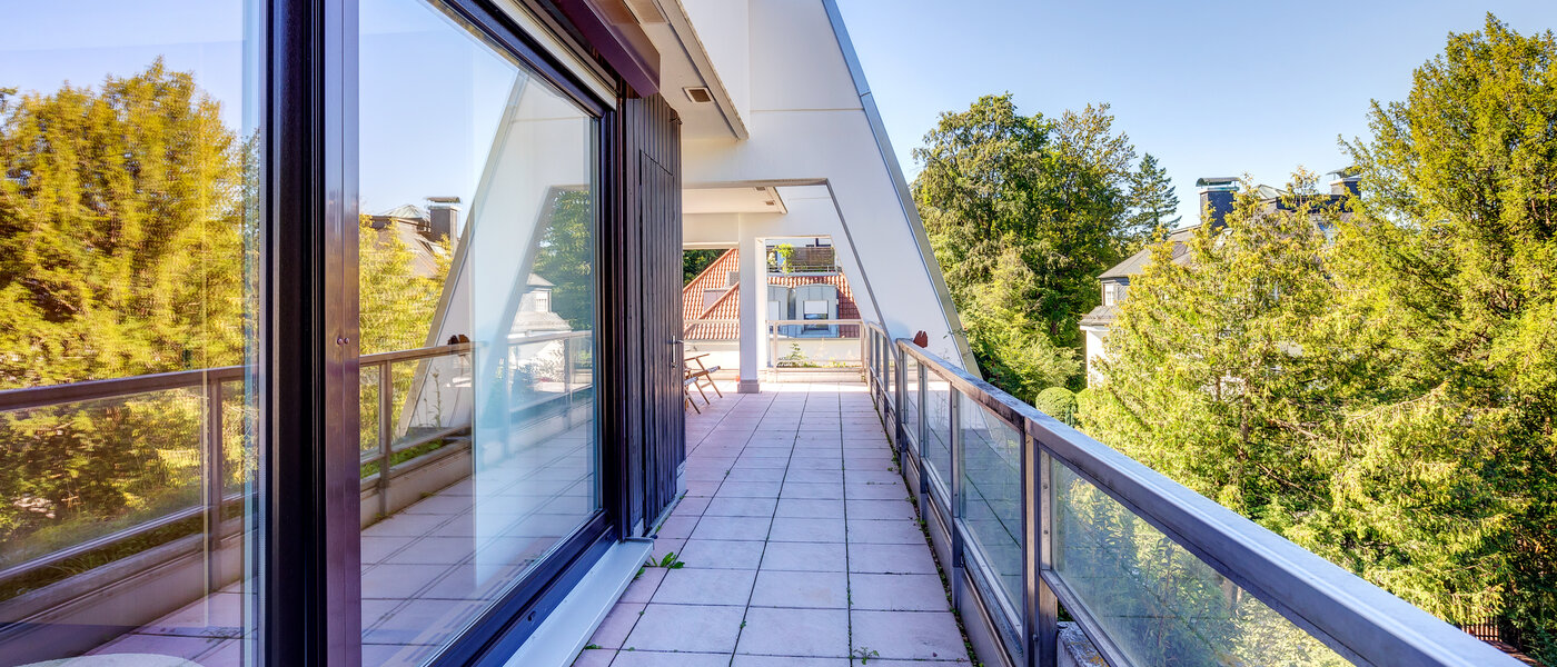Dachgeschosswohnung München Menterschwaige 02 Dachterrasse 8181