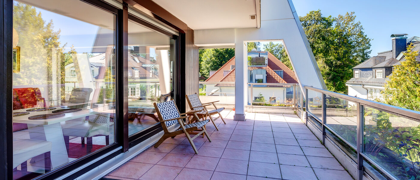 Dachgeschosswohnung München Menterschwaige 03 Dachterrasse 8181