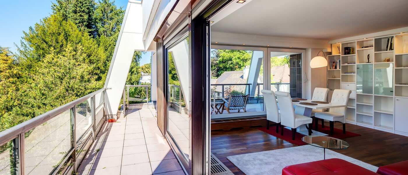Dachgeschosswohnung München Menterschwaige 04 Dachterrasse 8181