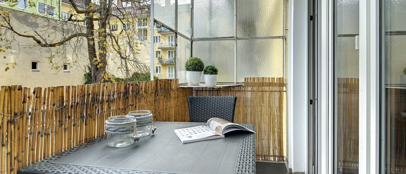 Wohnung München Maxvorstadt - Universitätsviertel 01 Balkon 8243