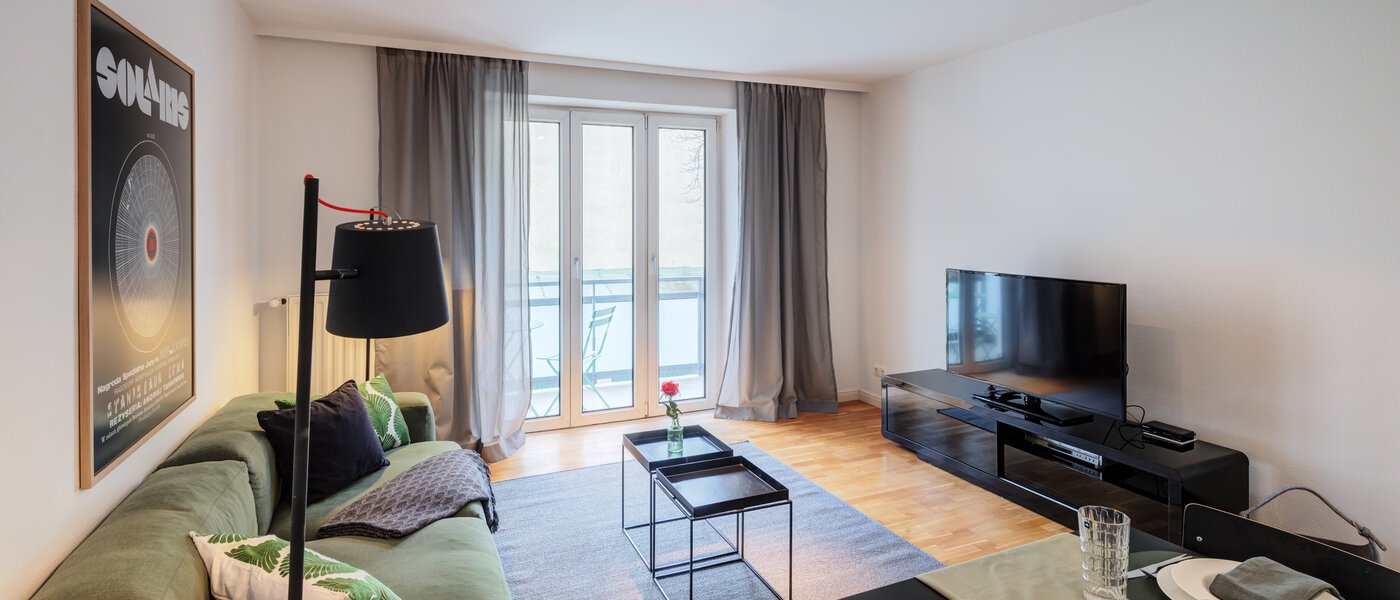 Wohnung München Maxvorstadt - Universitätsviertel 02 Wohnbereich 8243