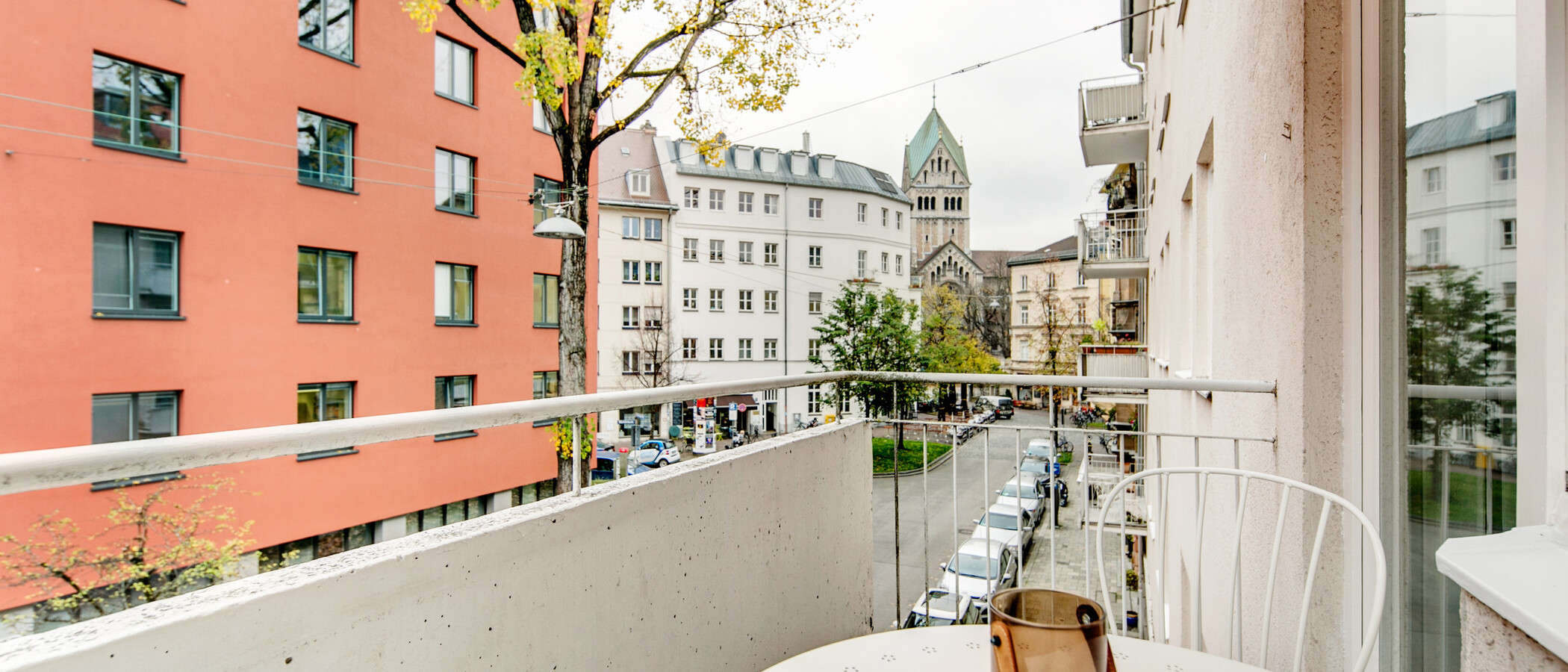 Wohnung München Lehel 02 Balkon 8256