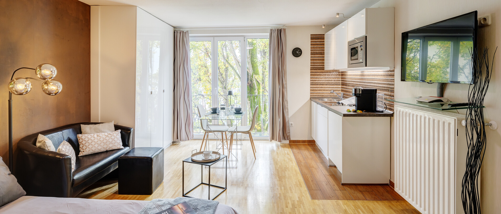 Wohnung München Maxvorstadt - Rund um den Josephsplatz 01 Wohnbereich 8302