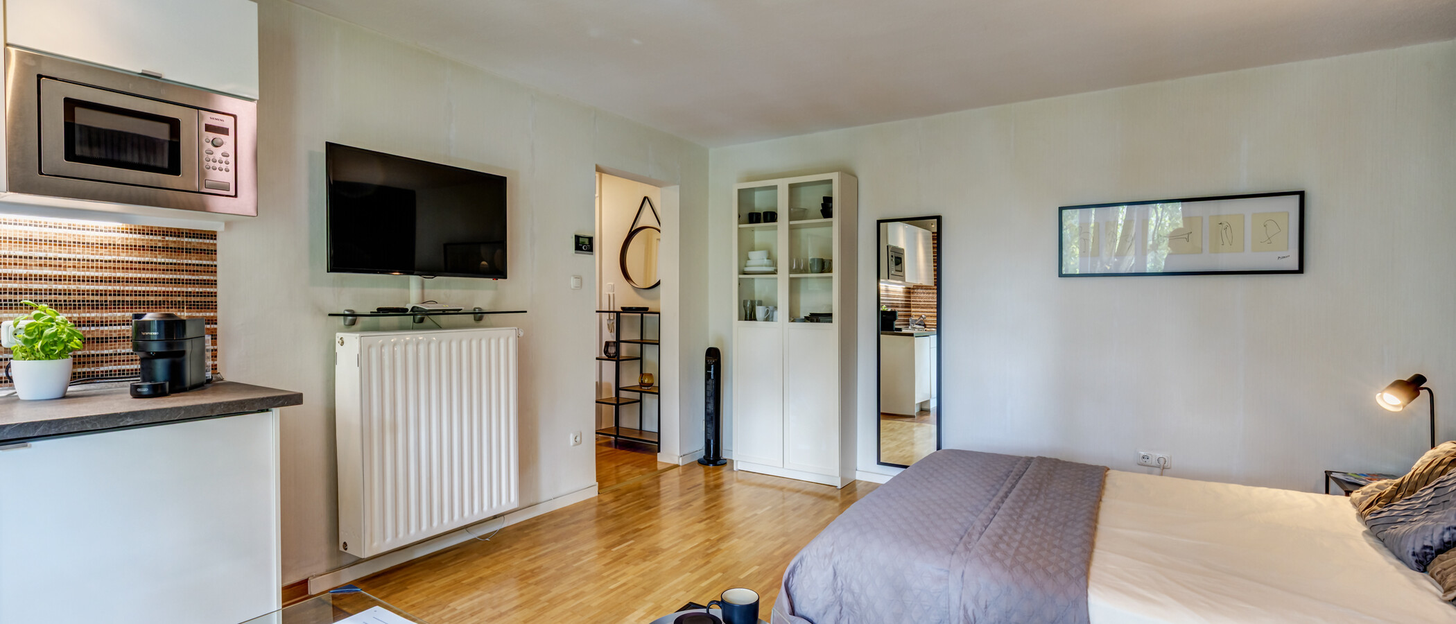 Wohnung München Maxvorstadt - Rund um den Josephsplatz 03 Wohnbereich 8302