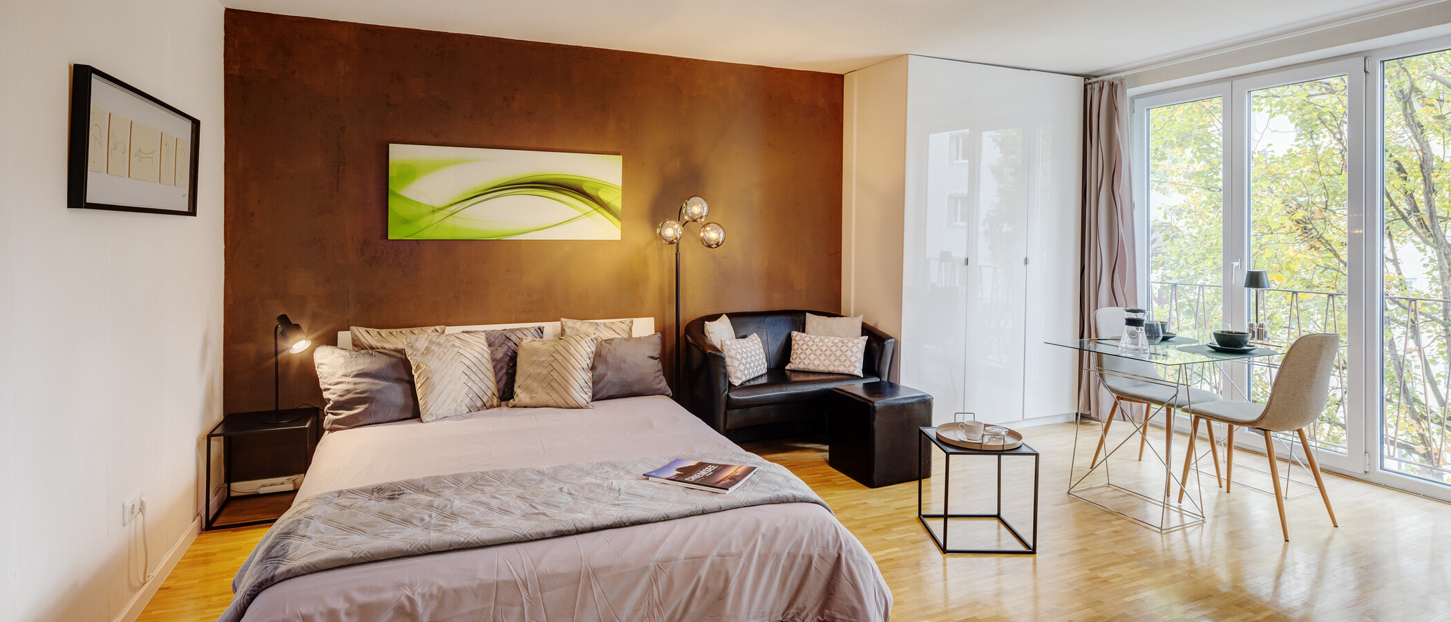 Wohnung München Maxvorstadt - Rund um den Josephsplatz 04 Wohnbereich 8302