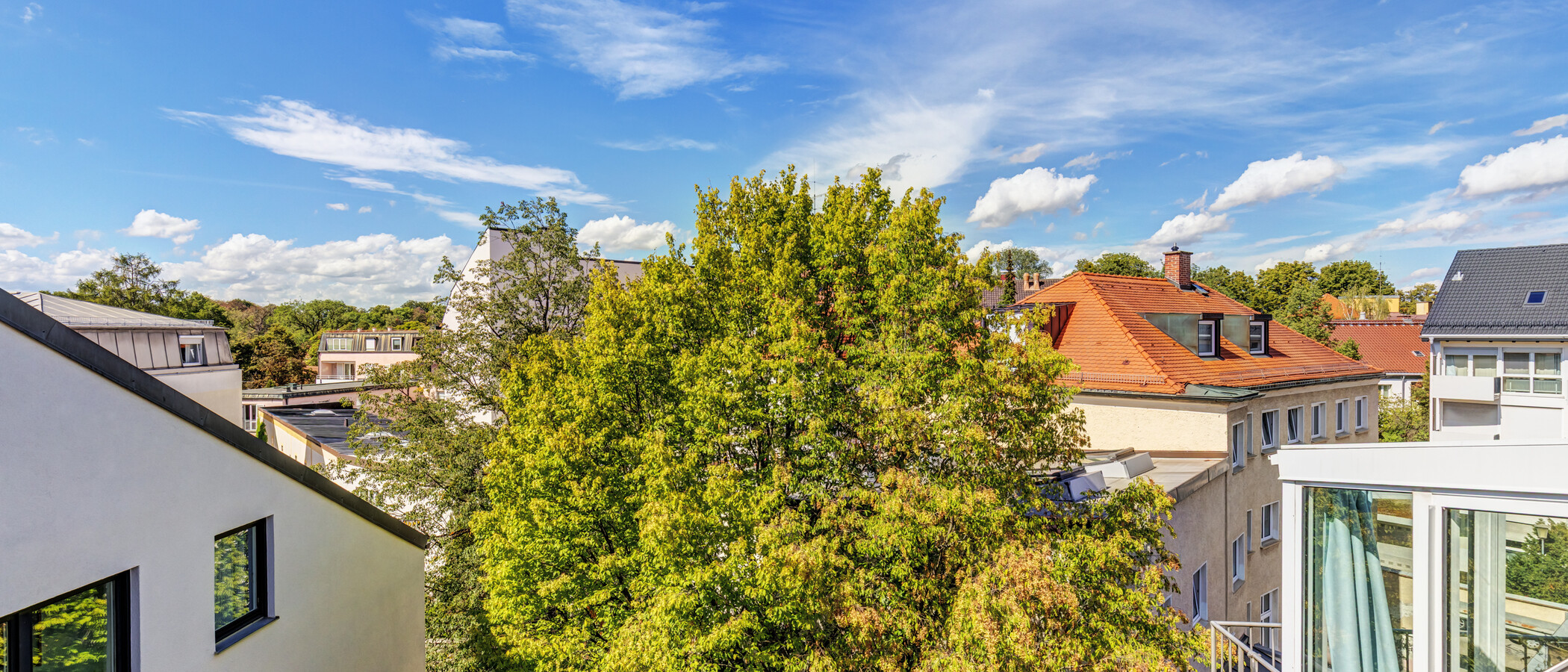 Maisonette-Galerie Wohnung München Nymphenburg 01 Aussicht 8333