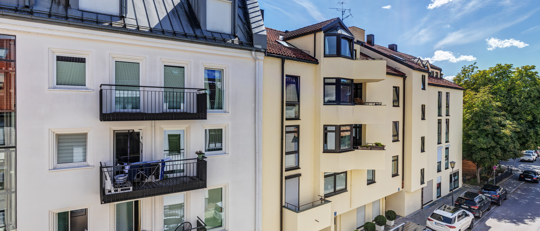 Maisonette-Galerie Wohnung München Nymphenburg 04 Aussicht 8333