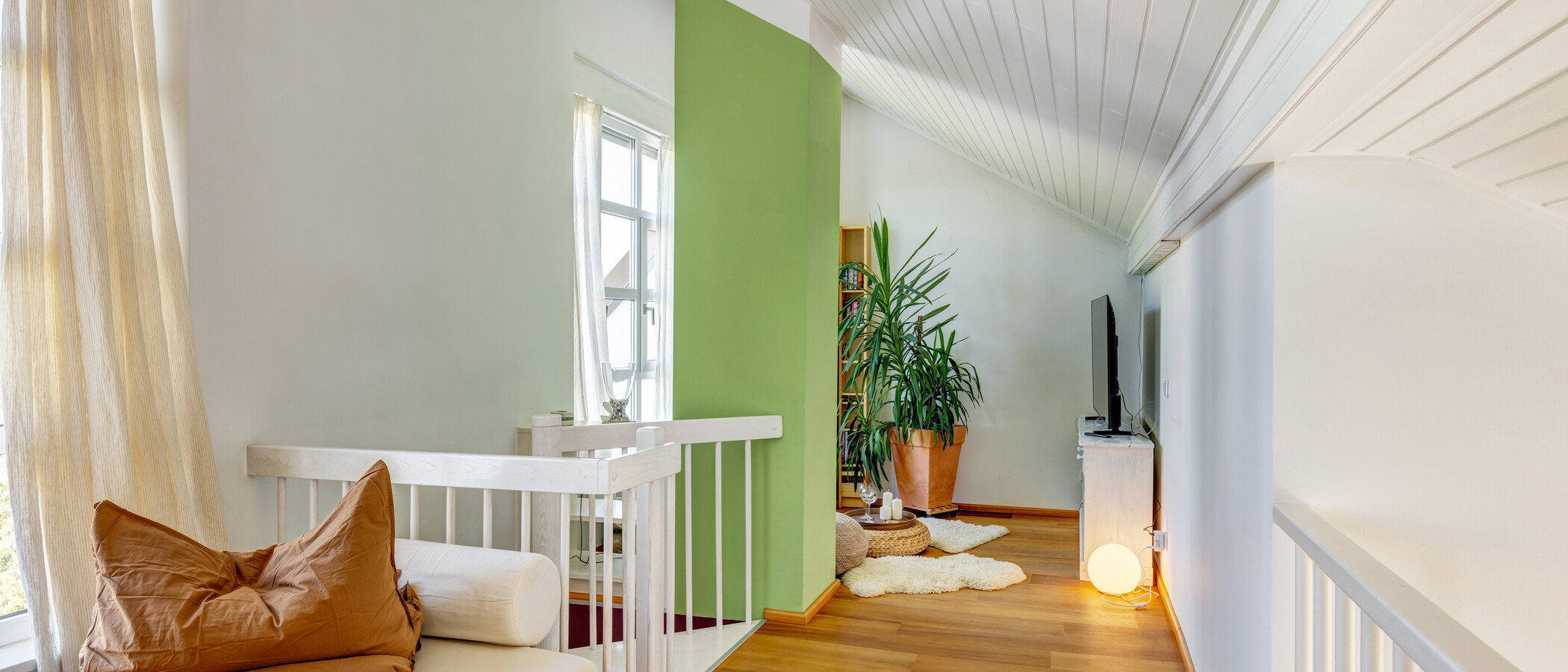 Maisonette-Galerie Wohnung München Nymphenburg 03 Schlafbereich 8333