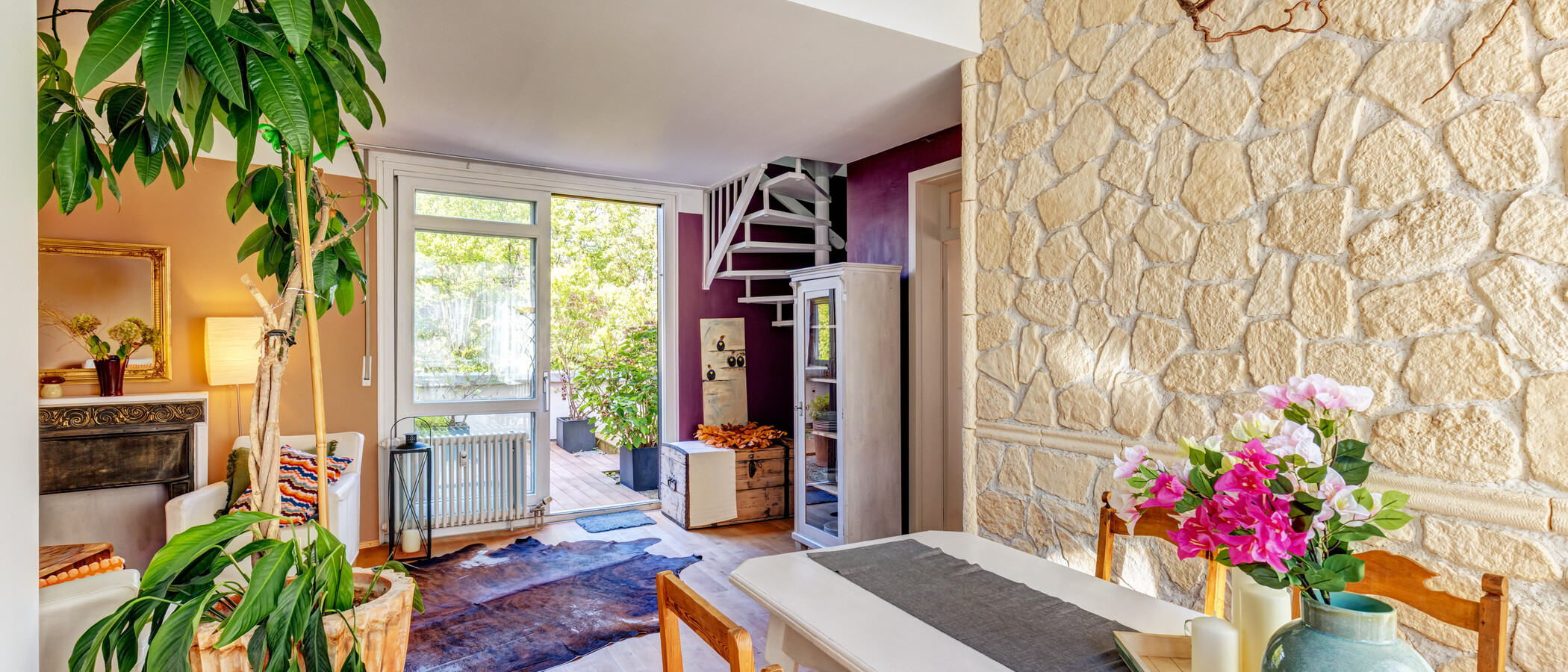 Maisonette-Galerie Wohnung München Nymphenburg 03 Wohnbereich 8333