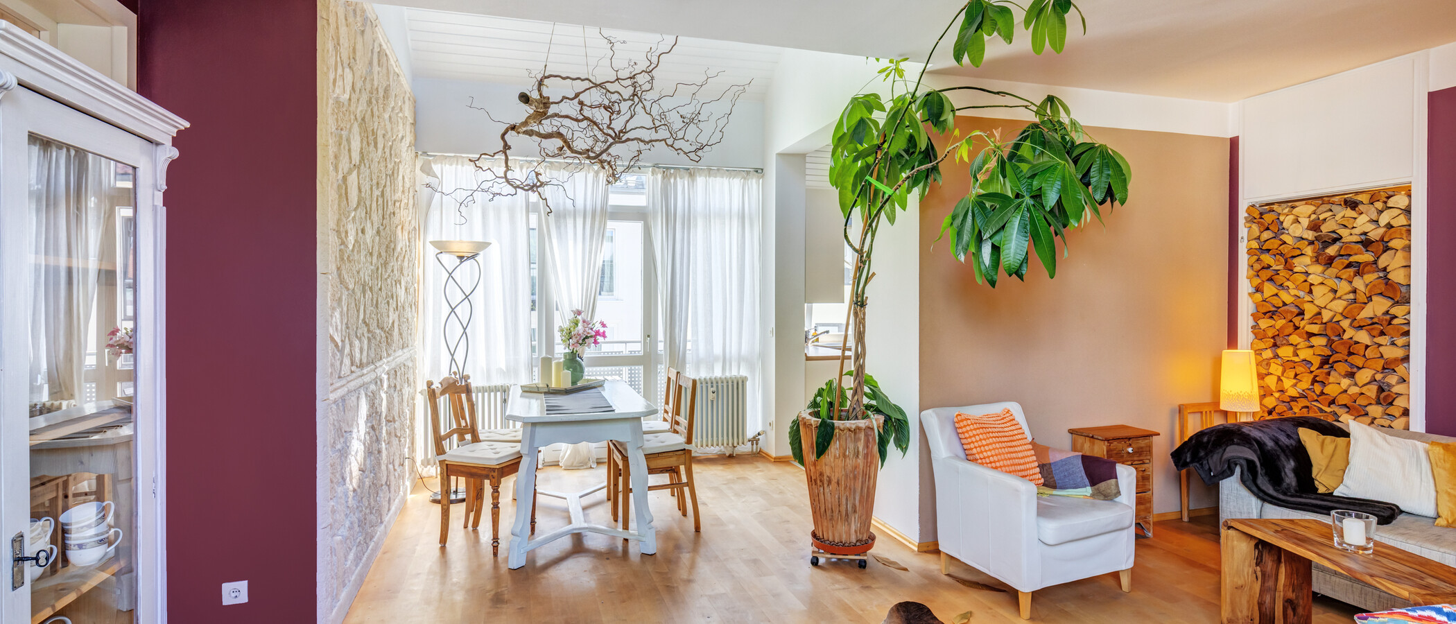 Maisonette-Galerie Wohnung München Nymphenburg 05 Wohnbereich 8333