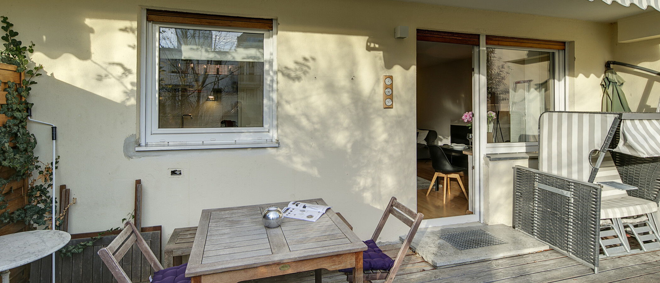Gartenwohnung München Maxvorstadt 02 Terrasse 8378