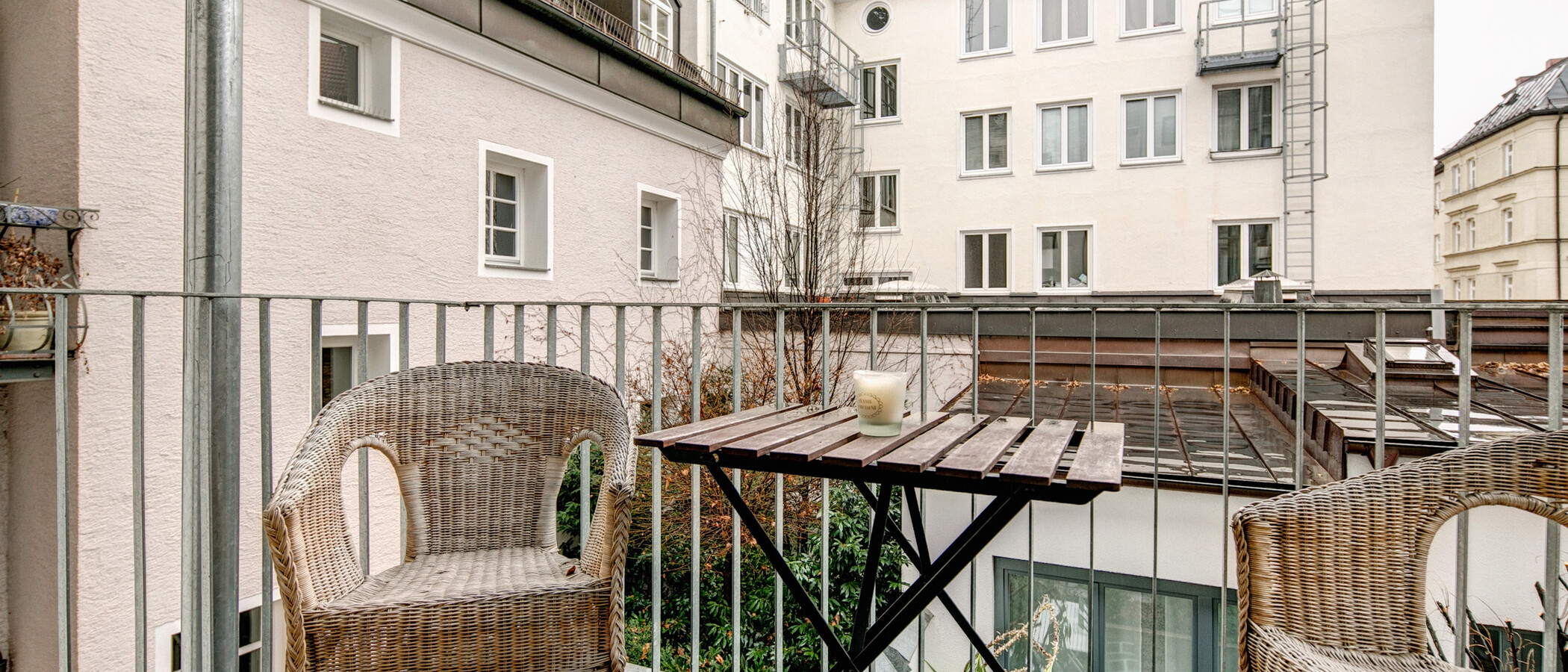 Wohnung München Maxvorstadt - Universitätsviertel 02 Balkon 8395