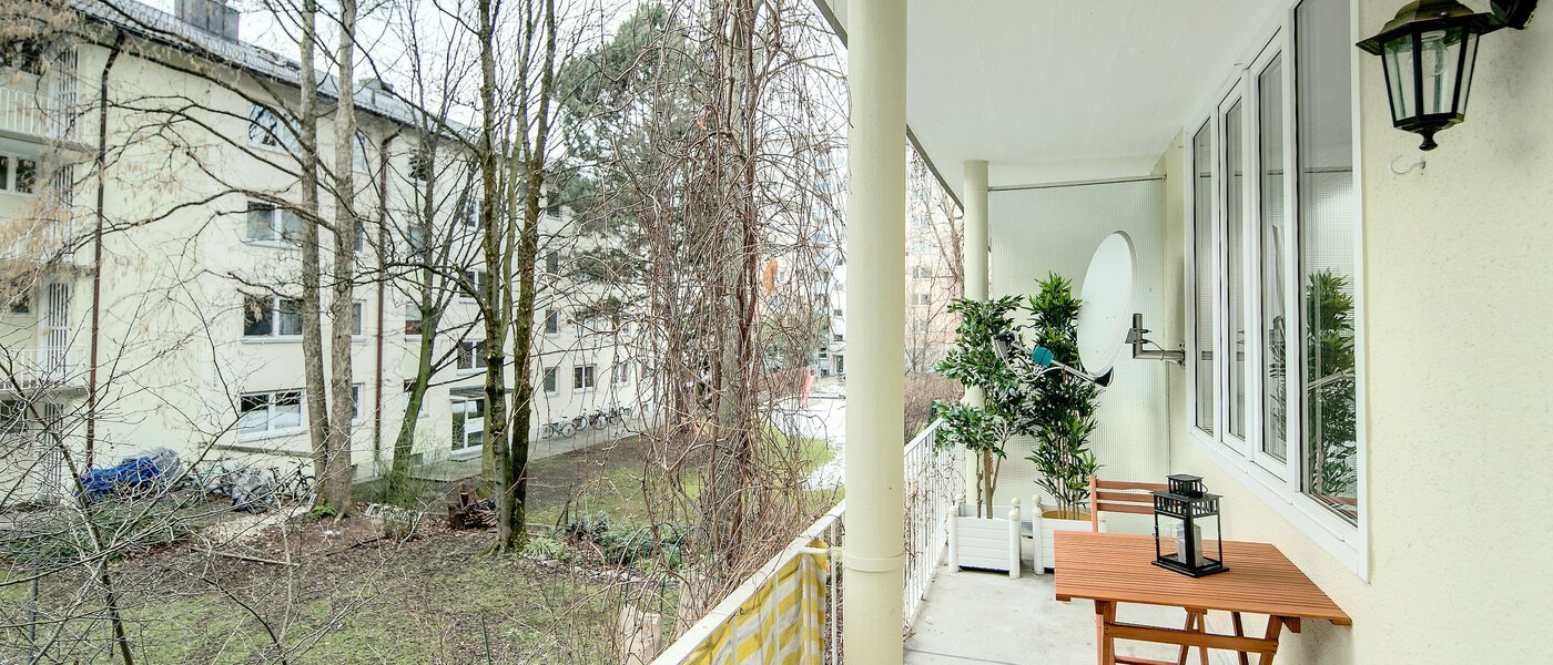 Wohnung München Bogenhausen 02 Balkon 8433