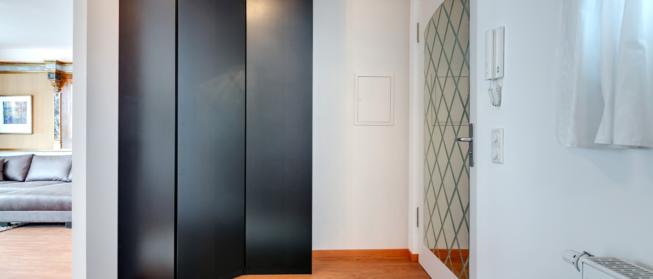 Dachterrassenwohnung München Bogenhausen 02 Flur/Gang 8467